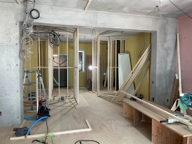 解体作業と廃棄物処理